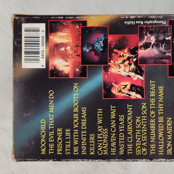 Iron Maiden: Maiden England 1989 VHS Rare out of print - Picture 5 of 13